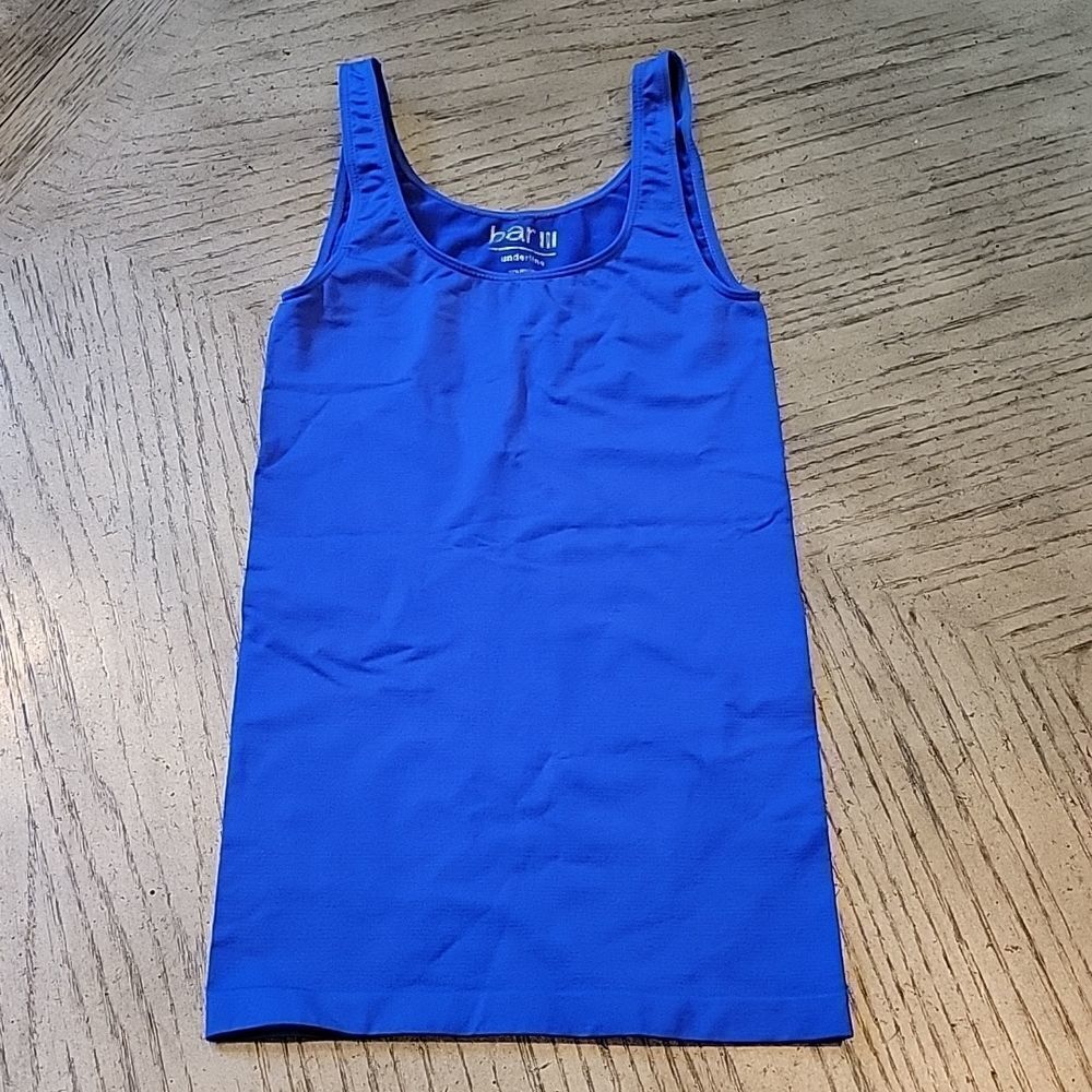 Underline tank top size S by Bar III 💙💜